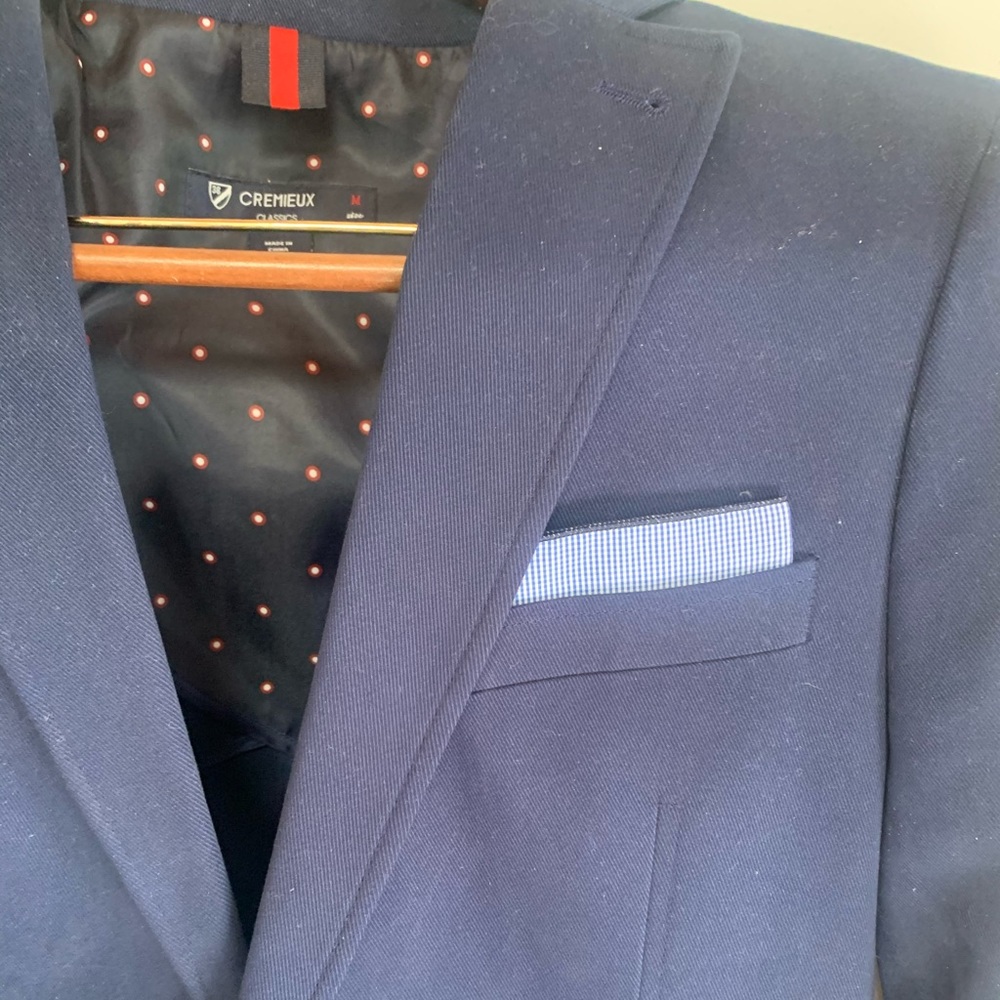 Cremieux Classics Navy Blazer 38 M